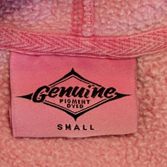 “You Had Me At Woof" Genuine Pigment Dyed Hoodie Graphic Sweatshirt PawPrints - Picture 10 of 12